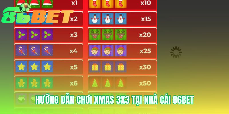 Huong Dan Choi Xmas 3x3 Tai Nha Cai 86bet