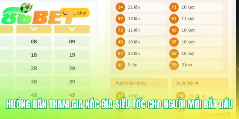 Huong Dan Tham Gia Xoc Dia Sieu Toc Cho Nguoi Moi Bat Dau