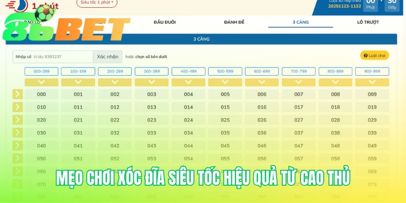 Meo Choi Xoc Dia Sieu Toc Hieu Qua Tu Cao Thu